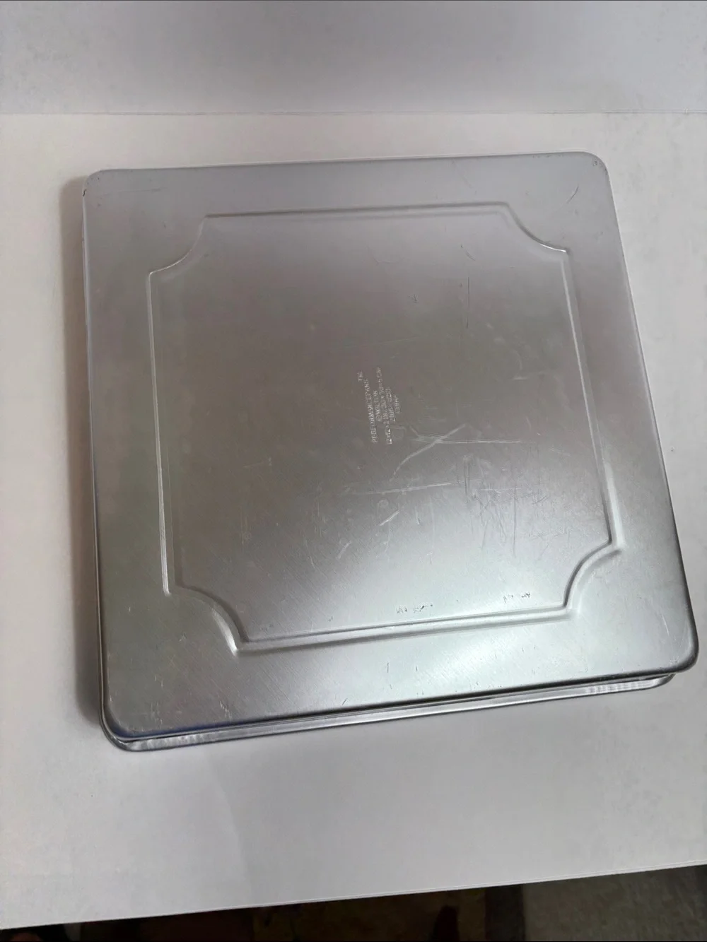 Wilton Silver Square Cake Pan Set - 3 Piece Nesting Pans